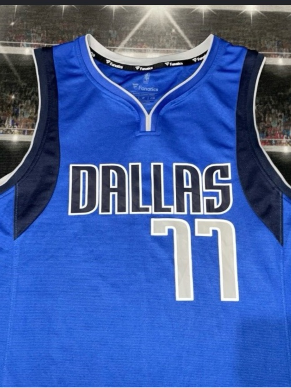 Youth NBA Dallas Royal Blue Jersey - #77